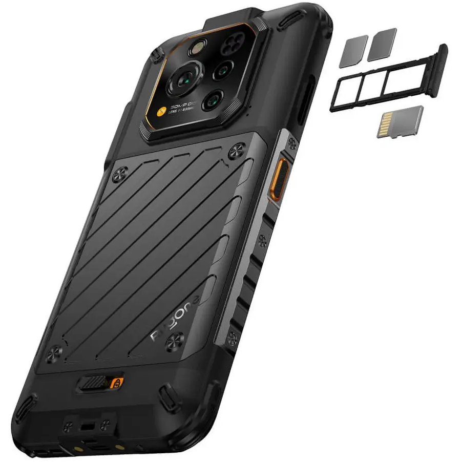 Смартфон RugOne Xever 7 12/512GB Black - 6975326660686 - фото 7