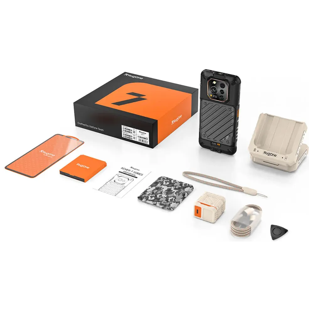 Смартфон RugOne Xever 7 12/512GB Black - 6975326660686 - фото 9