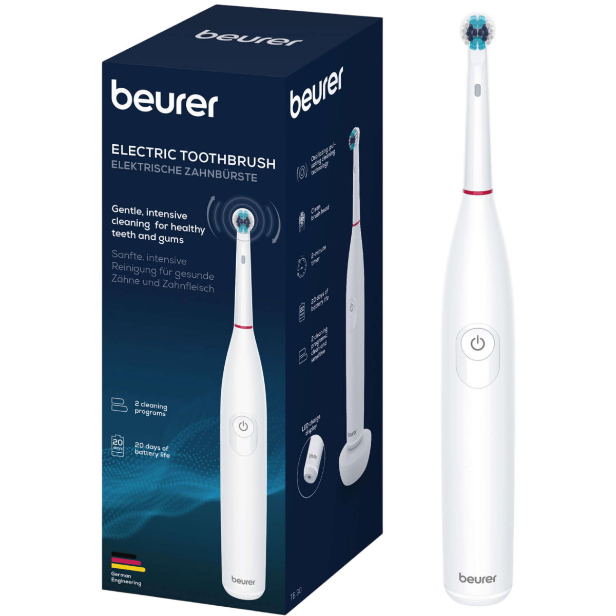 Зубная щётка Beurer TB30 White - 100.80 - фото 4