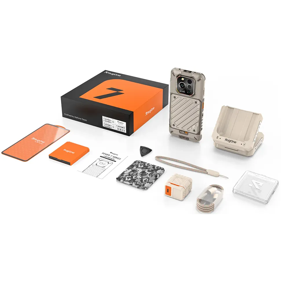 Смартфон RugOne Xever 7 Pro 12/512Gb Sand Dune - 6975326662178 - фото 2