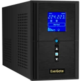 ..... ИБП ExeGate SineTower SN-1500.LCD.AVR.2SH.1C13.USB Б/У царапины по корпусу (EX295982RUS)