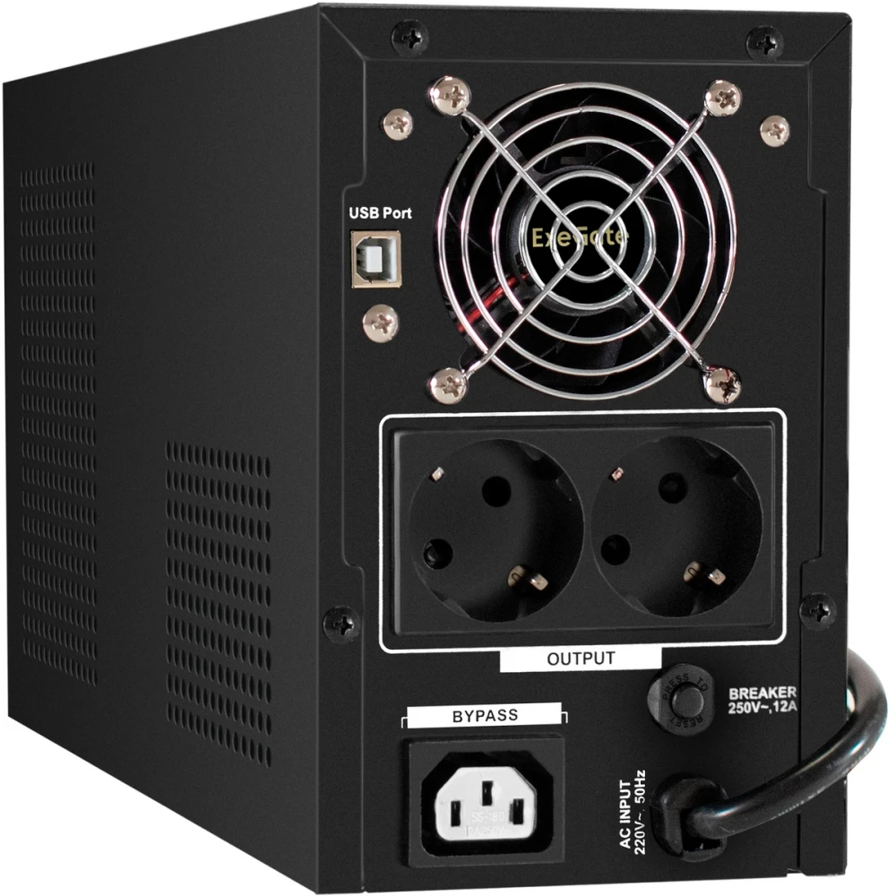 ..... ИБП ExeGate SineTower SN-1500.LCD.AVR.2SH.1C13.USB Б/У царапины по корпусу - EX295982RUS - фото 2