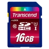 ..... Карта памяти 16Gb SD Transcend  (TS16GSDHC10U1) Б/У
