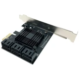 ..... Контроллер SATA Espada PCIe6SATAJA Б/У