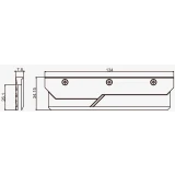 Охлаждение для оперативной памяти Bykski B-MRC-X Silver (C10-0444)