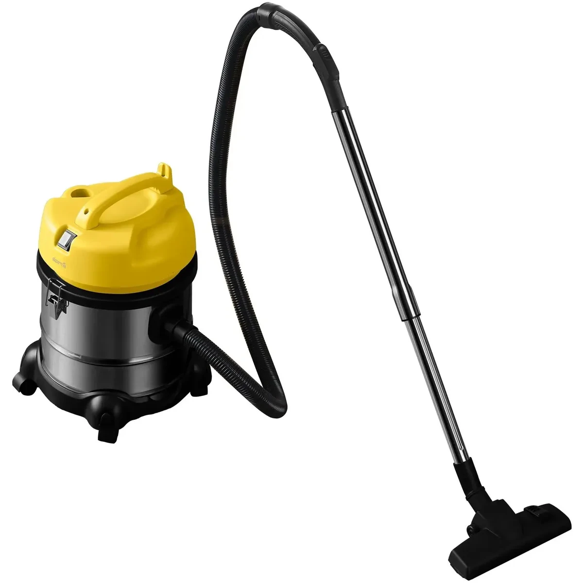 Профессиональный пылесос Deerma DEM-TJ150W Silver/Yellow - фото 2