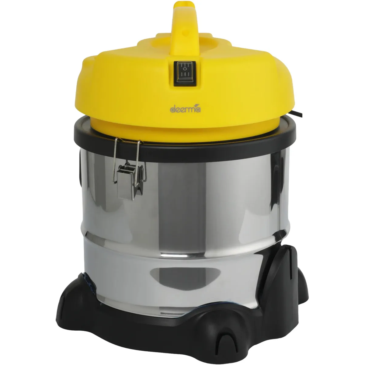 Профессиональный пылесос Deerma DEM-TJ150W Silver/Yellow - фото 4