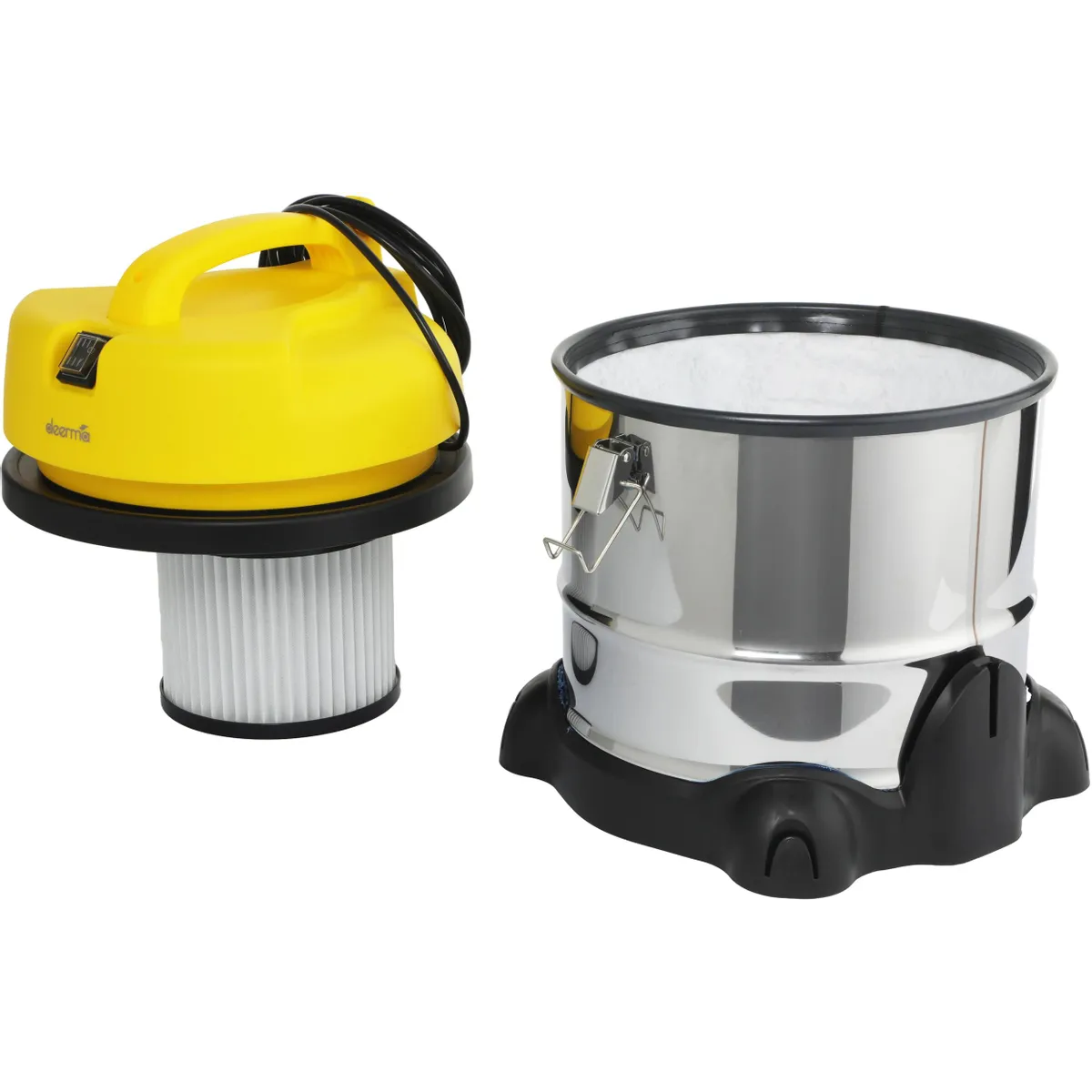 Профессиональный пылесос Deerma DEM-TJ150W Silver/Yellow - фото 5