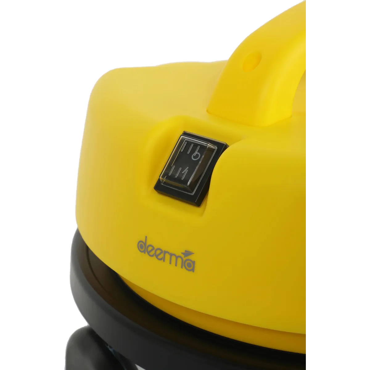 Профессиональный пылесос Deerma DEM-TJ150W Silver/Yellow - фото 7