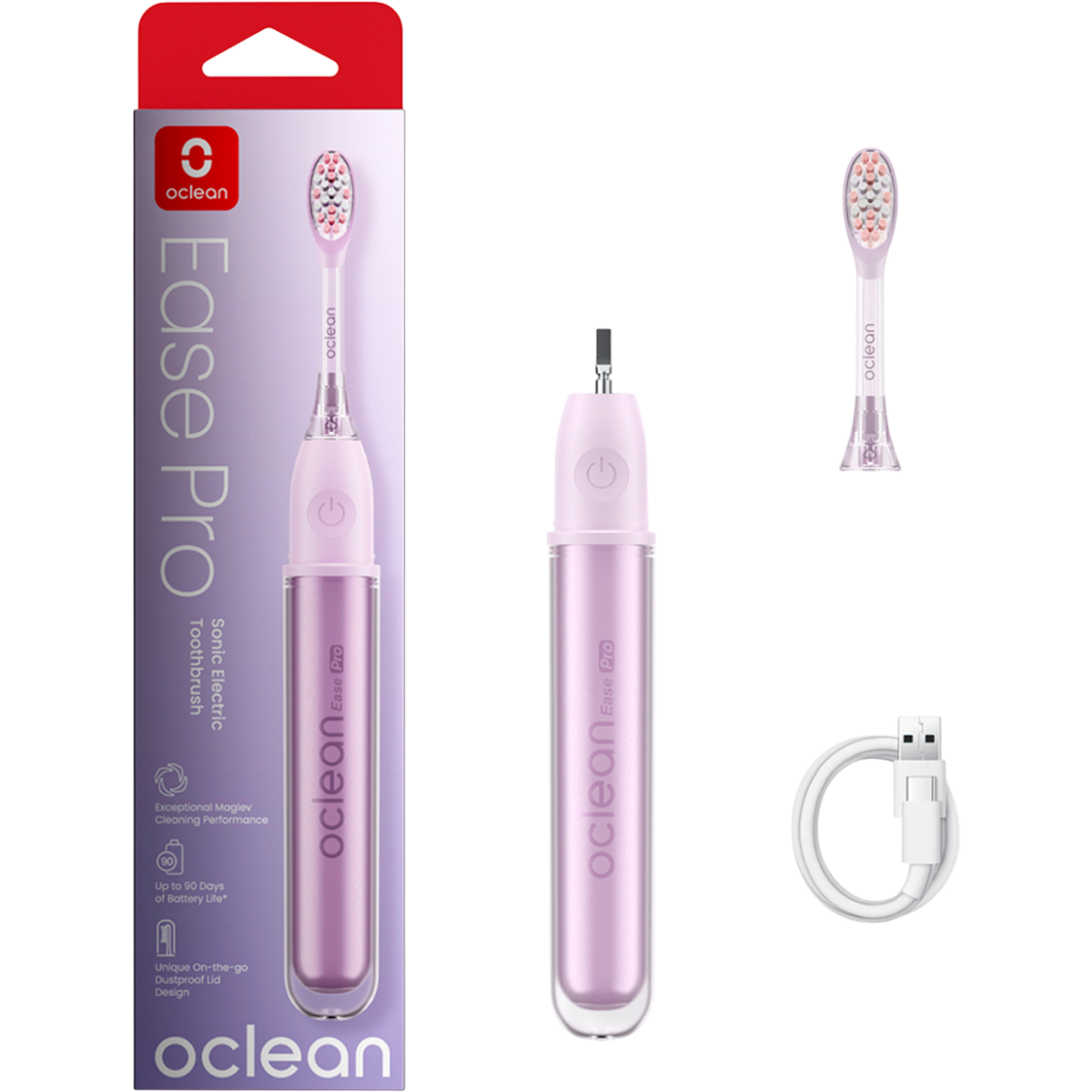 Зубная щётка Oclean Ease Pro Violet - N1803 - фото 5