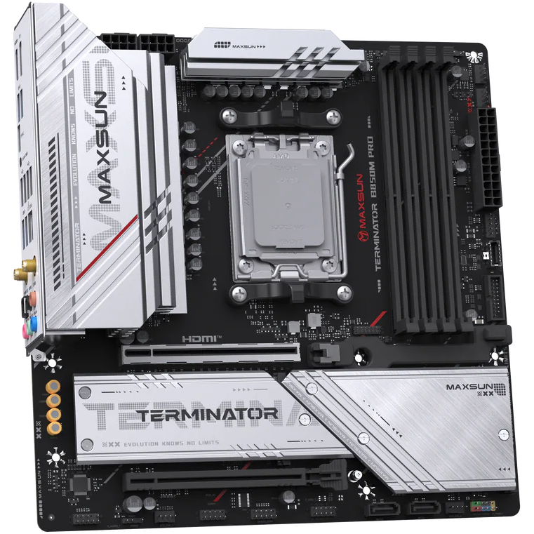 Материнская плата Maxsun Terminator B850M PRO WIFI - MS-Terminator B850M PRO WIFI - фото 2