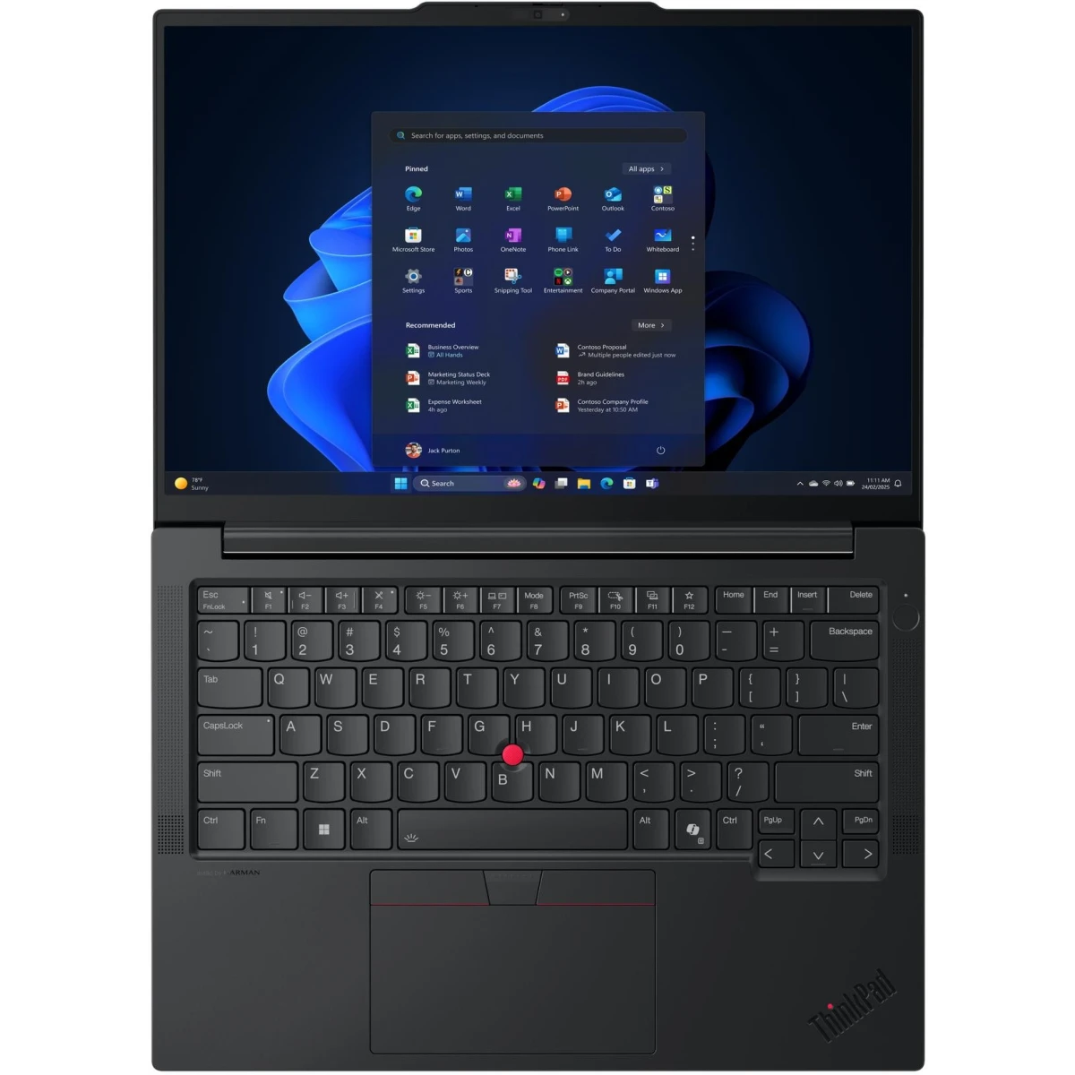 Ноутбук Lenovo ThinkPad E14 Gen 7 (Intel) (21T9002HUS) - фото 4