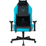 Игровое кресло Бюрократ Knight Neon Blue (KNIGHT NEON LBLUE)