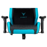 Игровое кресло Бюрократ Knight Neon Blue (KNIGHT NEON LBLUE)