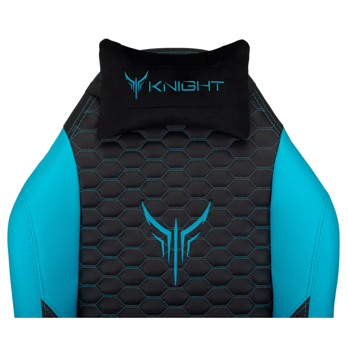 Игровое кресло Бюрократ Knight Neon Blue - KNIGHT NEON LBLUE - фото 9