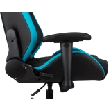 Игровое кресло Бюрократ Knight Neon Blue (KNIGHT NEON LBLUE)