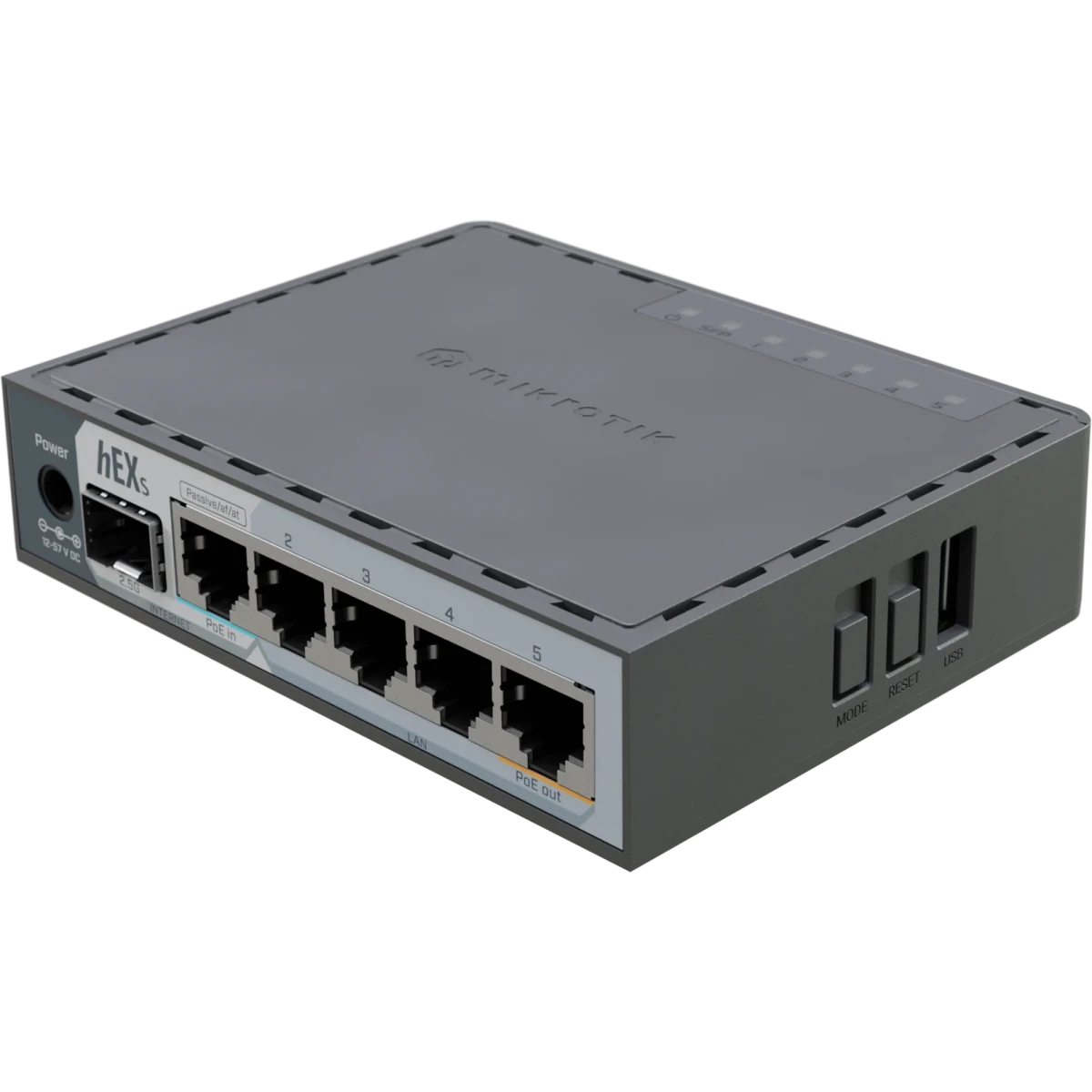 Маршрутизатор (роутер) MikroTik hEX S E60iUGS - E60IUGS - фото 2