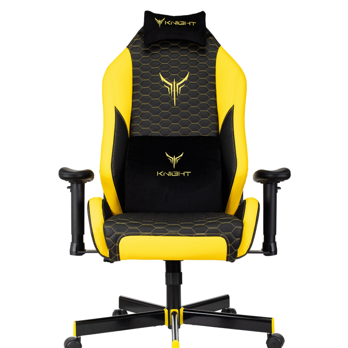 Игровое кресло Бюрократ Knight Neon Yellow - KNIGHT NEON YELLOW - фото 8