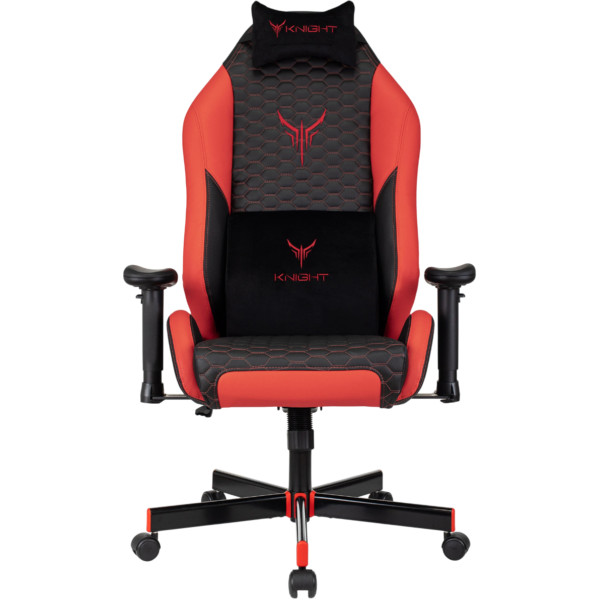 Игровое кресло Бюрократ Knight Neon Red - KNIGHT NEON RED - фото 2