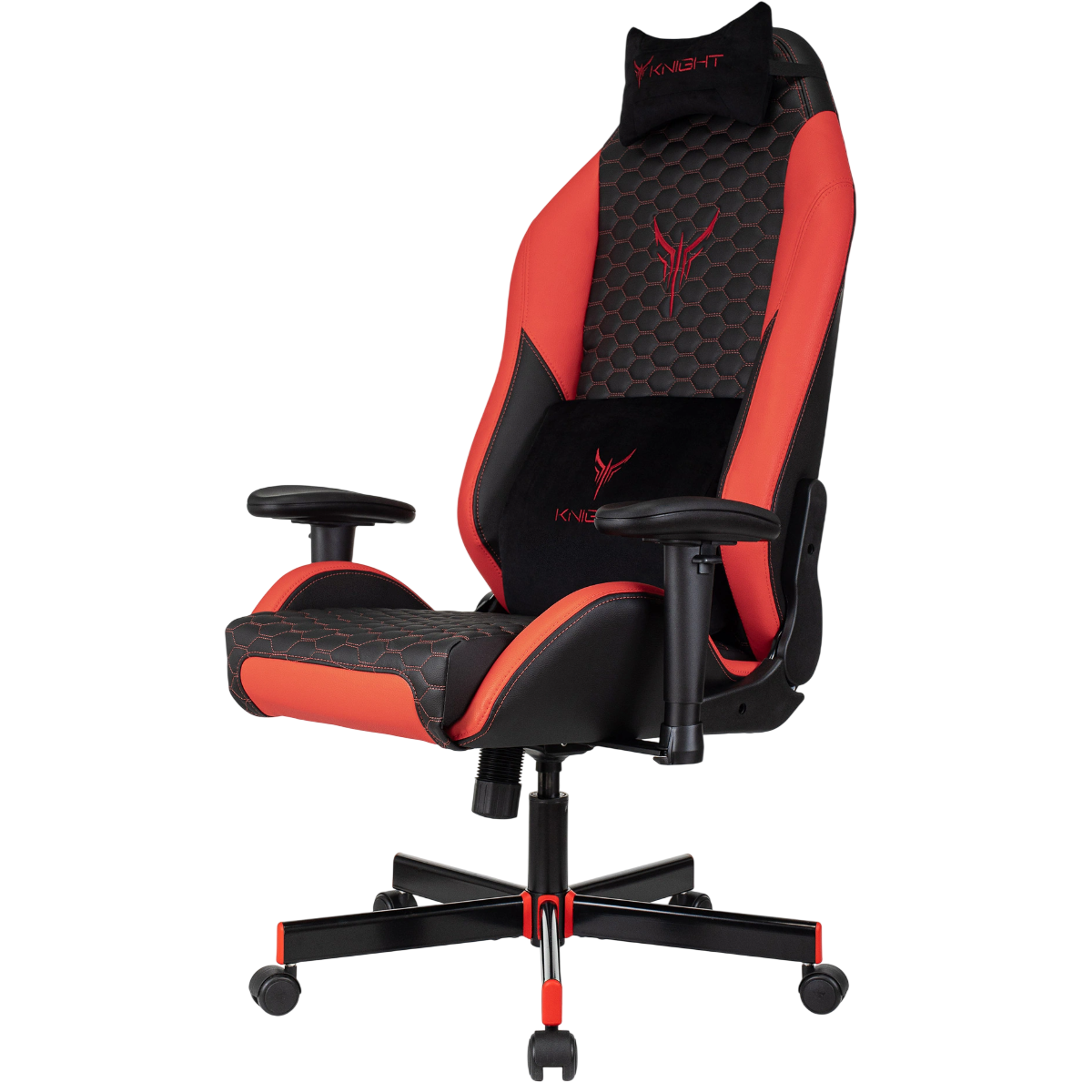 Игровое кресло Бюрократ Knight Neon Red - KNIGHT NEON RED - фото 3