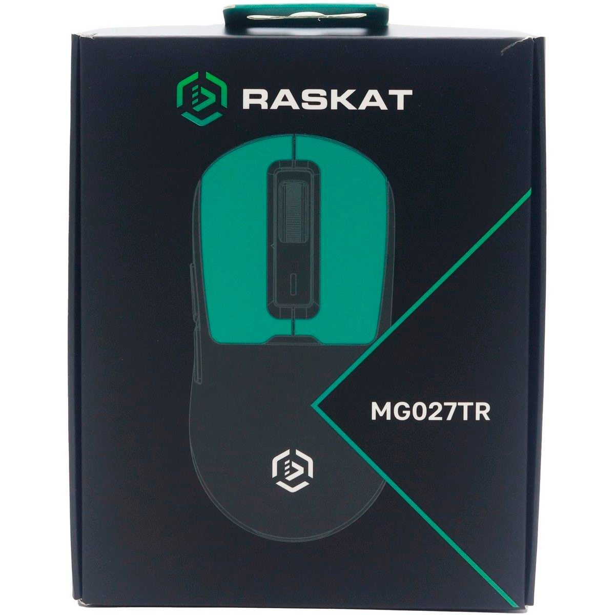 Мышь Raskat MG027TR Black/Green - фото 7