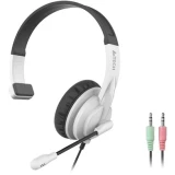 ..... Гарнитура A4Tech HS-11 Black/White, новые, мятая упаковка