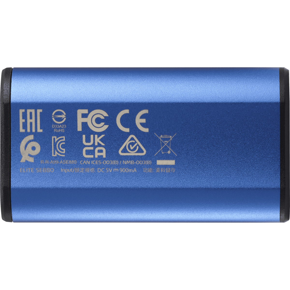 Внешний накопитель SSD 500Gb ADATA SE880 Blue (AELI-SE880-500GCBU) - фото 5