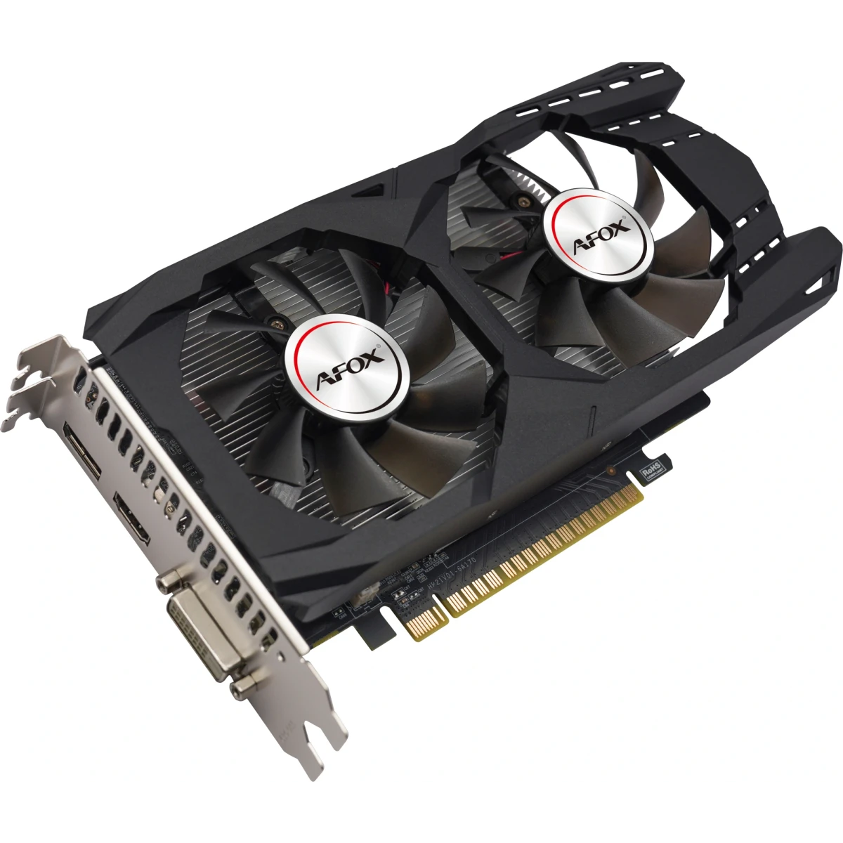 Видеокарта NVIDIA GeForce GTX 1050 Ti AFOX 4Gb (AF1050TI-4096D5H7-V9) - фото 3