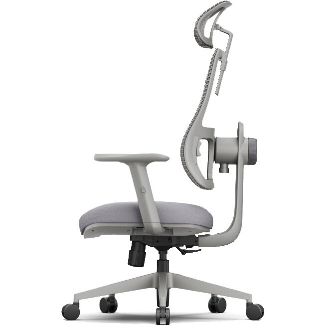 Офисное кресло FoxGear NETZ One Grey - FG-NETZ-ONE-DGGY - фото 6