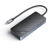 Док-станция Orico 8-IN-1 M.2 SSD Enclosure Black (ORICO-OM28P-G2-BK-EP)