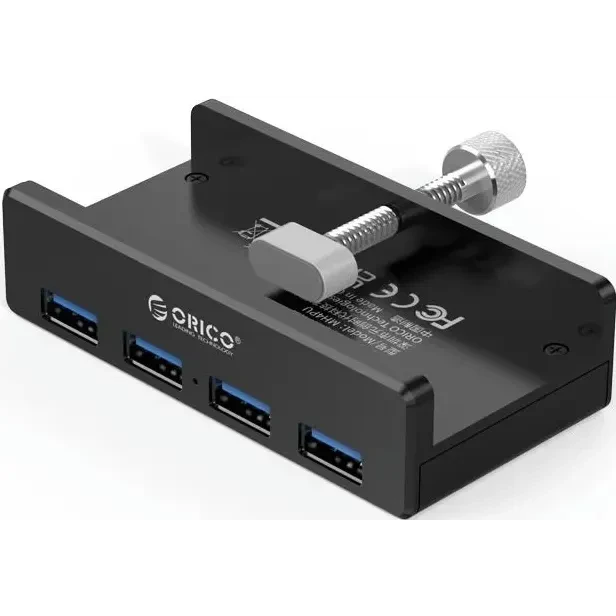 USB-концентратор Orico MH4PU-P Black - ORICO-MH4PU-P-BK-BP
