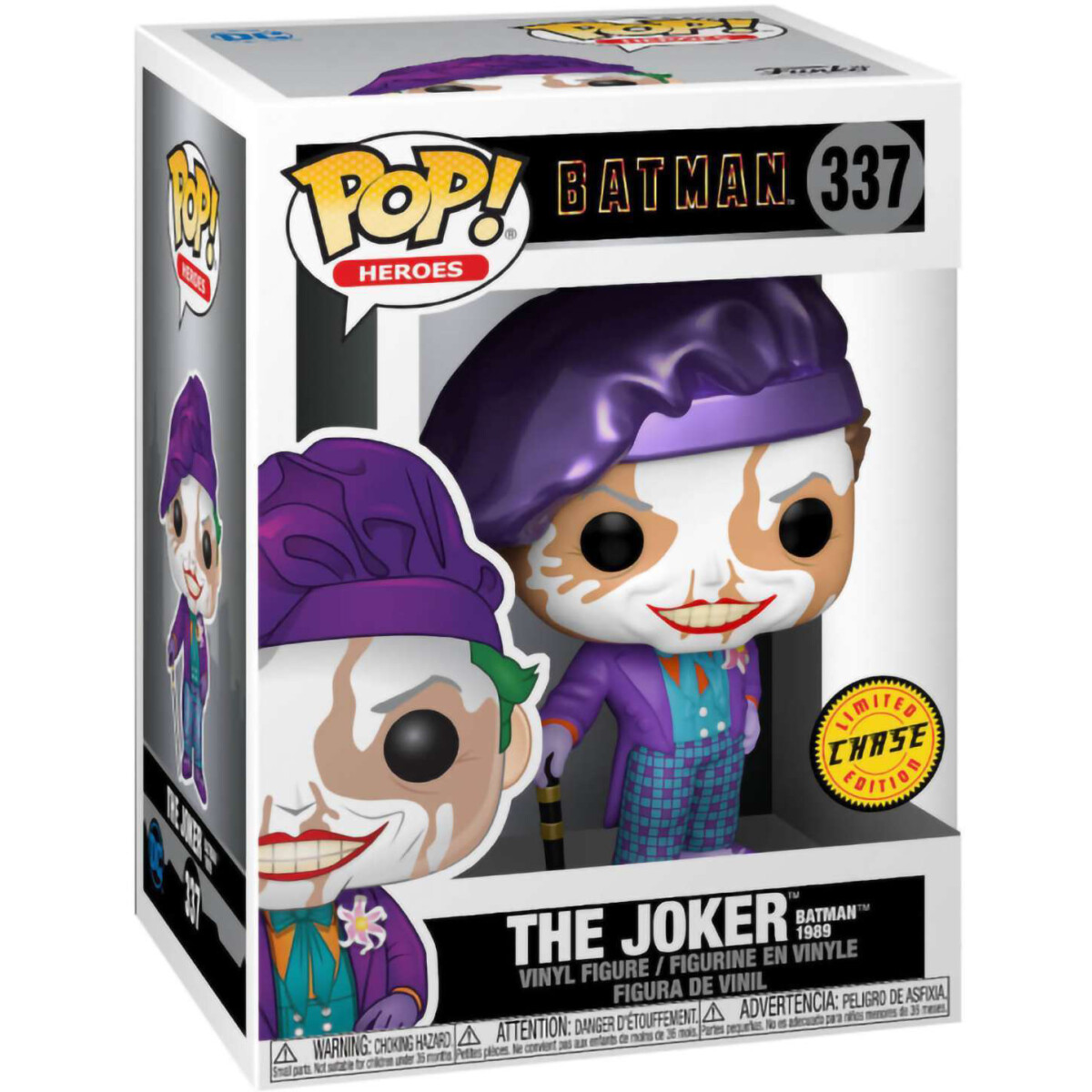 Фигурка Funko POP! Heroes DC Batman 1989 Joker with Hat Chase - 2000901227559 - фото 2