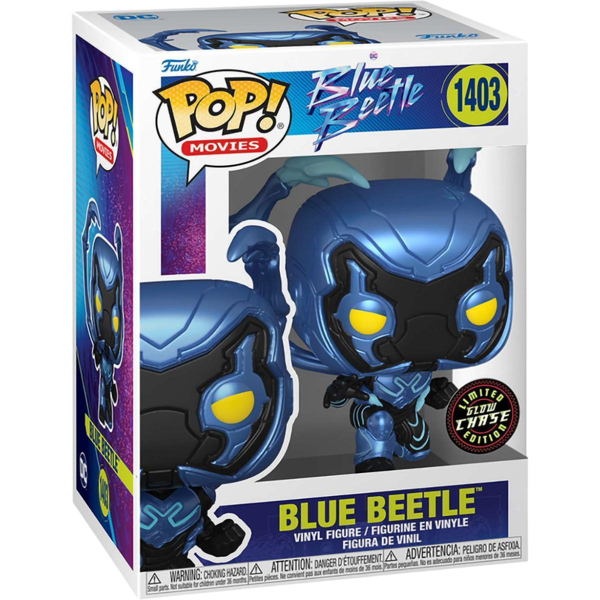Фигурка Funko POP! Movies Blue Beetle Blue Beetle Chase - 2000860041906 - фото 2