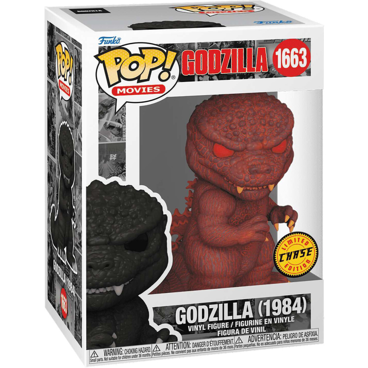 Фигурка Funko POP! Movies Godzilla 70th Godzilla 1984 Chase - 2000901230962 - фото 2