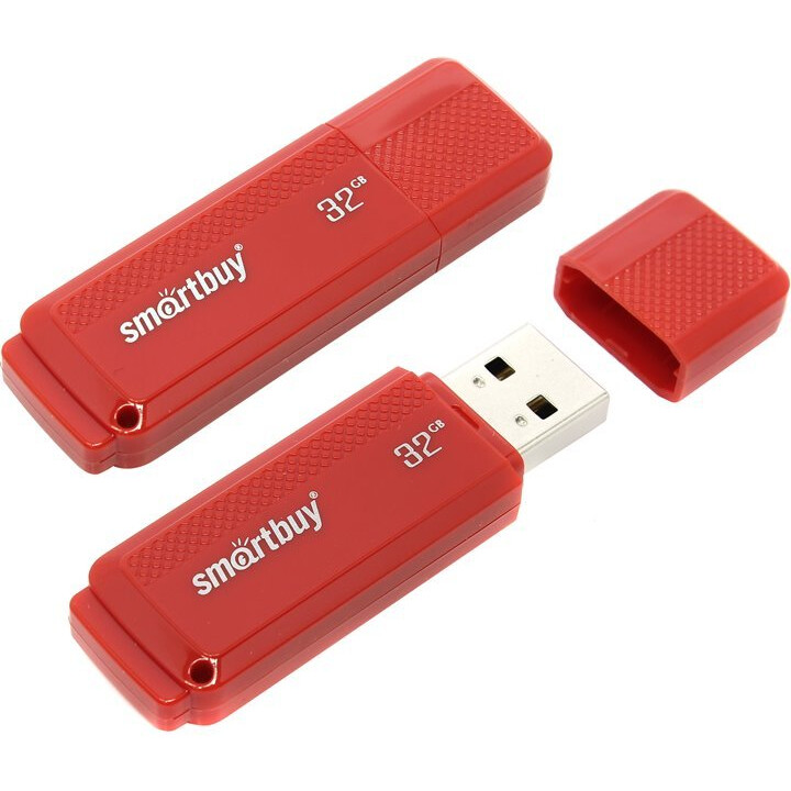 USB Flash накопитель 32GB SmartBuy Dock Red (SB32GBDK-R)