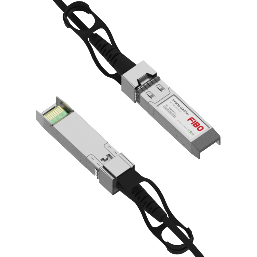 Кабель SFP+ FIBO-TELECOM FT-S10-DAC5m(30AWG), 5м