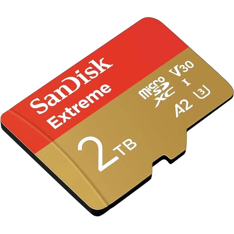Карта памяти 2TB MicroSD SanDisk Extreme + SD адаптер (SDSQXAV-2T00-GN6MA)