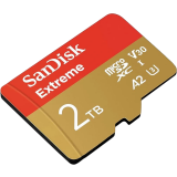 Карта памяти 2Tb MicroSD SanDisk Extreme + SD адаптер (SDSQXAV-2T00-GN6MA)