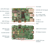 Одноплатный компьютер Radxa Dragon Q6A 12Gb (RS701-D12J0R44S32Y13W28)
