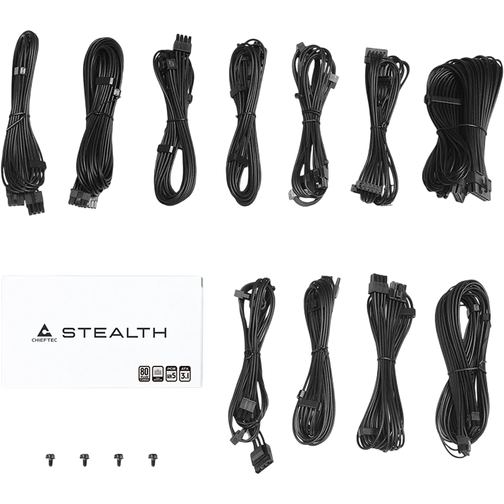 Блок питания 1200W Chieftec Stealth (SPX-1200-FC) - фото 7