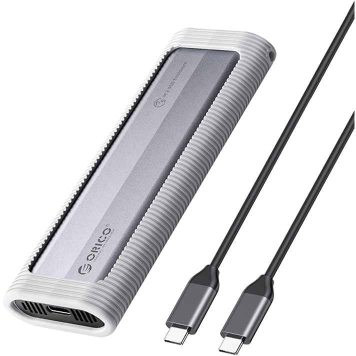 Внешний корпус для SSD M.2 Orico AXM2F Grey - AXM2F-GY-BP