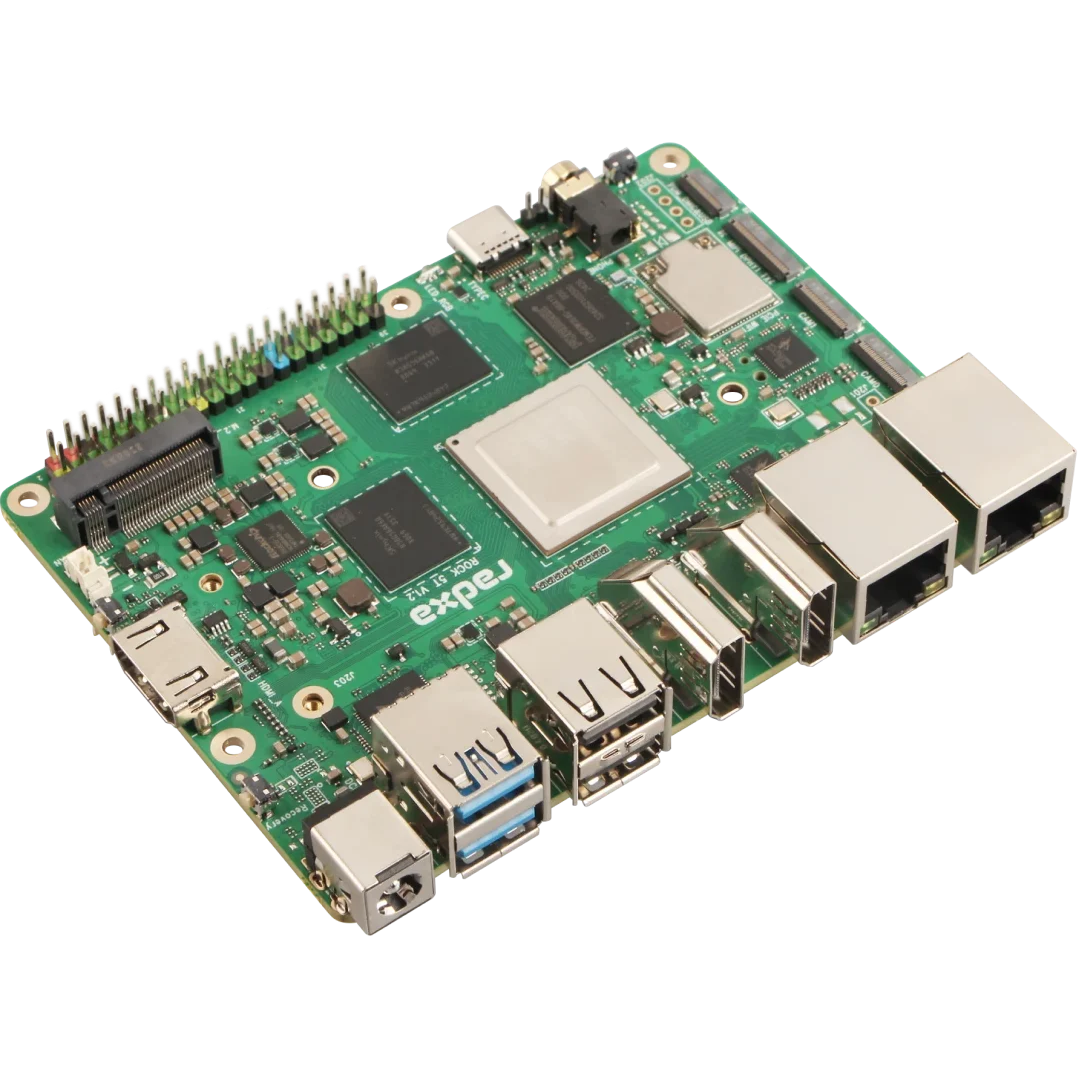 Одноплатный компьютер Radxa ROCK 5T 8/64Gb - RS139-D8E64J0P0W16 - фото 2