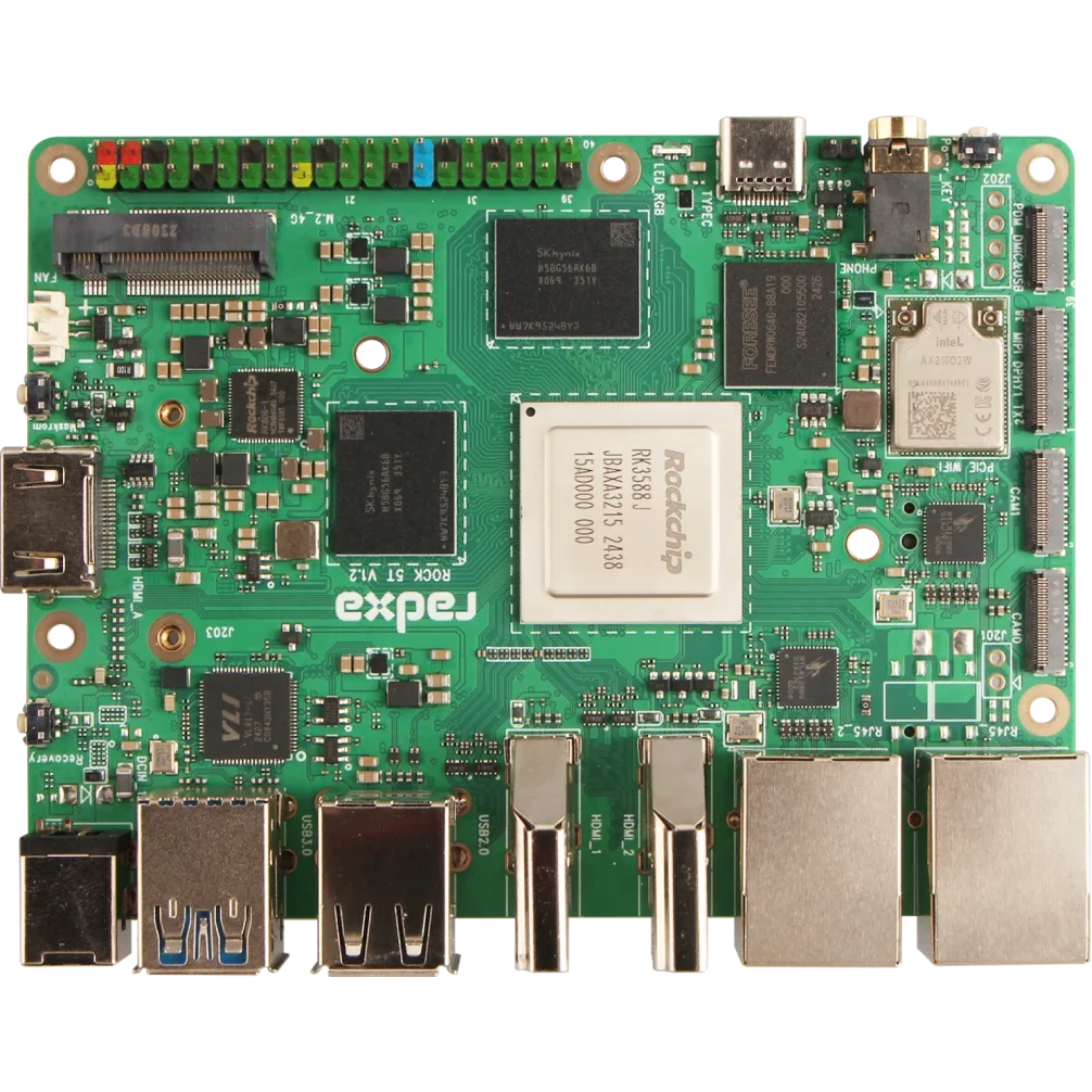 Одноплатный компьютер Radxa ROCK 5T 16/128GB