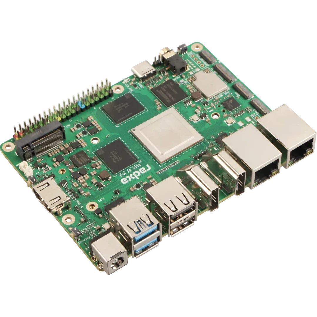 Одноплатный компьютер Radxa ROCK 5T 16/128Gb - RS139-D16E128J0P0W16 - фото 2