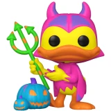 Фигурка Funko POP! Disney Mickey and Friends Devil Donald w/Pumpkin (BLKLT) Chase (2100901243532)
