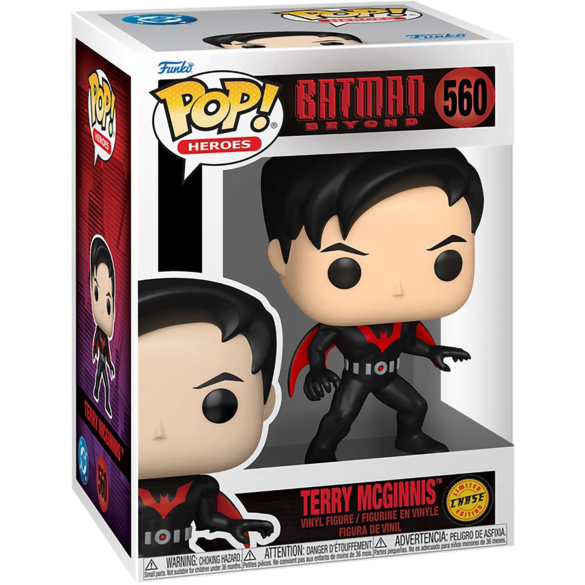 Фигурка Funko POP! Heroes DC Batman Beyond Terry McGinnis Chase - 2100901238880 - фото 2