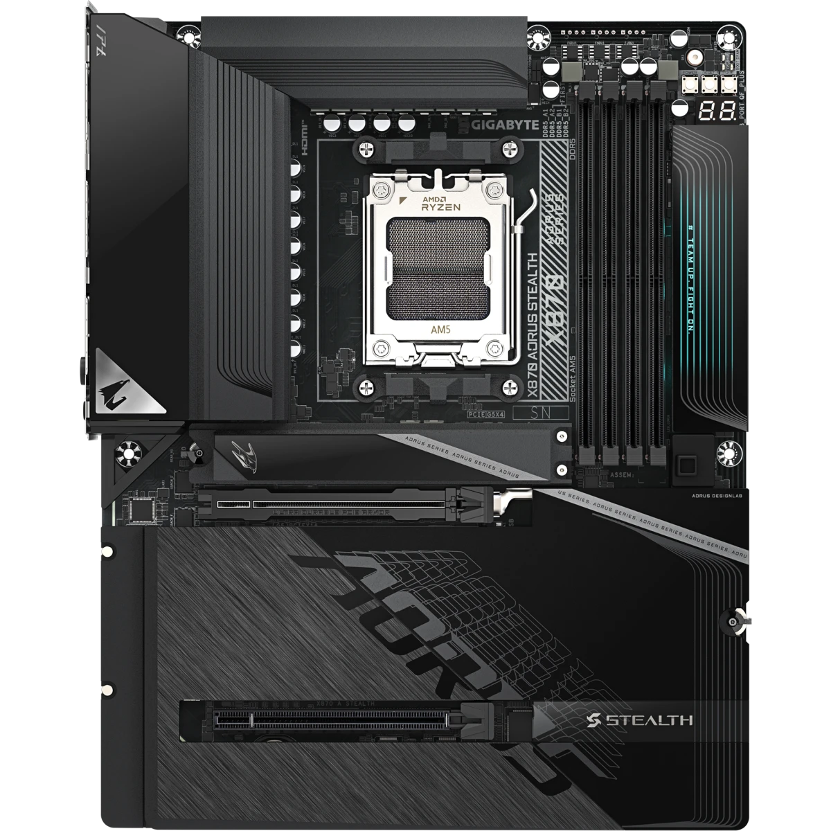 Материнская плата Gigabyte X870 AORUS STEALTH - X870 A STEALTH