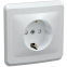 Электрическая розетка IEK Вега ERV14-K01-16-DM