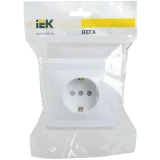 Электрическая розетка IEK Вега ERV14-K01-16-DM
