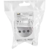Электрическая розетка IEK Праймер CKK-40D-RSZB2-K01-K